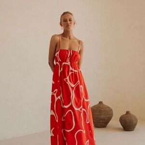 Sabo Patterned Maxi Dress